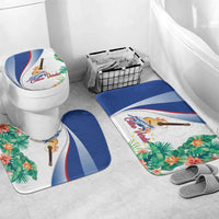 Cavaquinho Cabo Verde Bathroom Set Cape Verdean Instrument Tropical Sea Turtle