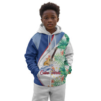 Cavaquinho Cabo Verde Kid Hoodie Cape Verdean Instrument Tropical Sea Turtle