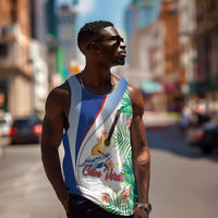 Cavaquinho Cabo Verde Men Tank Top Cape Verdean Instrument Tropical Sea Turtle