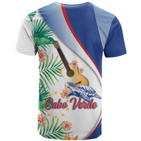 Cavaquinho Cabo Verde T shirt Cape Verdean Instrument Tropical Sea Turtle