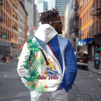 Cavaquinho Cabo Verde Zip Hoodie Cape Verdean Instrument Tropical Sea Turtle
