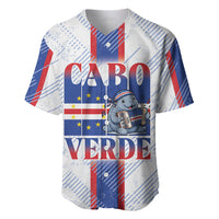Accordion Gaita Cabo Verde Baseball Jersey Cape Verdean Instrument Cute Manatee