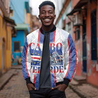 Accordion Gaita Cabo Verde Bomber Jacket Cape Verdean Instrument Cute Manatee
