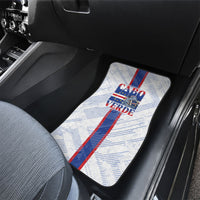 Accordion Gaita Cabo Verde Car Mats Cape Verdean Instrument Cute Manatee