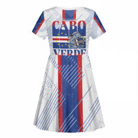 Accordion Gaita Cabo Verde Kid Short Sleeve Dress Cape Verdean Instrument Cute Manatee