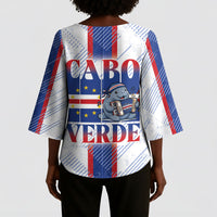 Accordion Gaita Cabo Verde Kimono Sleeve Blouse Cape Verdean Instrument Cute Manatee