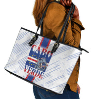 Accordion Gaita Cabo Verde Leather Tote Bag Cape Verdean Instrument Cute Manatee