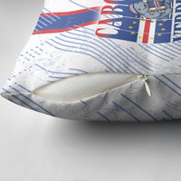 Accordion Gaita Cabo Verde Pillow Cover Cape Verdean Instrument Cute Manatee