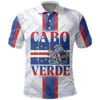 Accordion Gaita Cabo Verde Polo Shirt Cape Verdean Instrument Cute Manatee