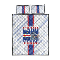 Accordion Gaita Cabo Verde Quilt Bed Set Cape Verdean Instrument Cute Manatee