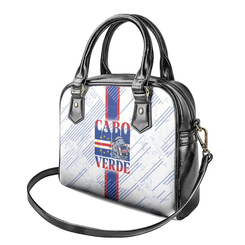 Accordion Gaita Cabo Verde Shoulder Handbag Cape Verdean Instrument Cute Manatee