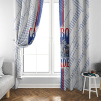 Accordion Gaita Cabo Verde Window Curtain Cape Verdean Instrument Cute Manatee