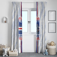 Accordion Gaita Cabo Verde Window Curtain Cape Verdean Instrument Cute Manatee