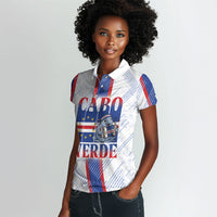 Accordion Gaita Cabo Verde Women Polo Shirt Cape Verdean Instrument Cute Manatee