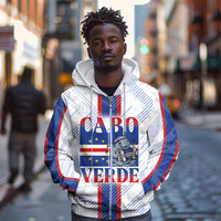 Accordion Gaita Cabo Verde Zip Hoodie Cape Verdean Instrument Cute Manatee