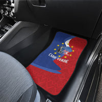 Santo Antao Cabo Verde Car Mats Map With Me Maia Statue African Pattern
