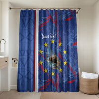Personalized Santiago Cabo Verde Bathroom Set Map With Farol de Dona Maria Pia