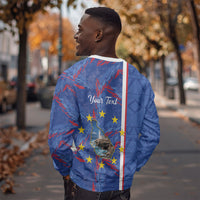 Personalized Santiago Cabo Verde Sweatshirt Map With Farol de Dona Maria Pia