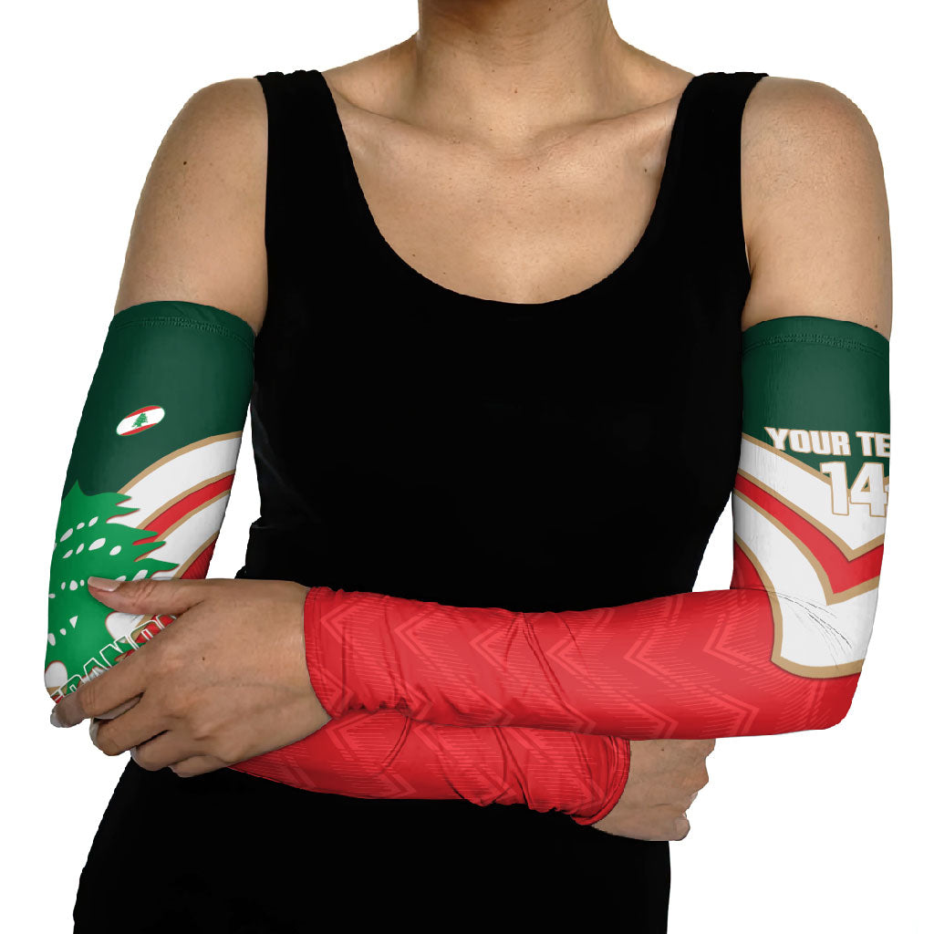 Custom Rugby Lebanon Arm Sleeves 2026 Go Cedars