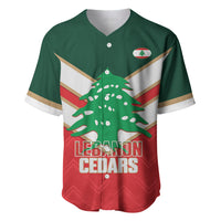 Custom Rugby Lebanon Baseball Jersey 2026 Go Cedars