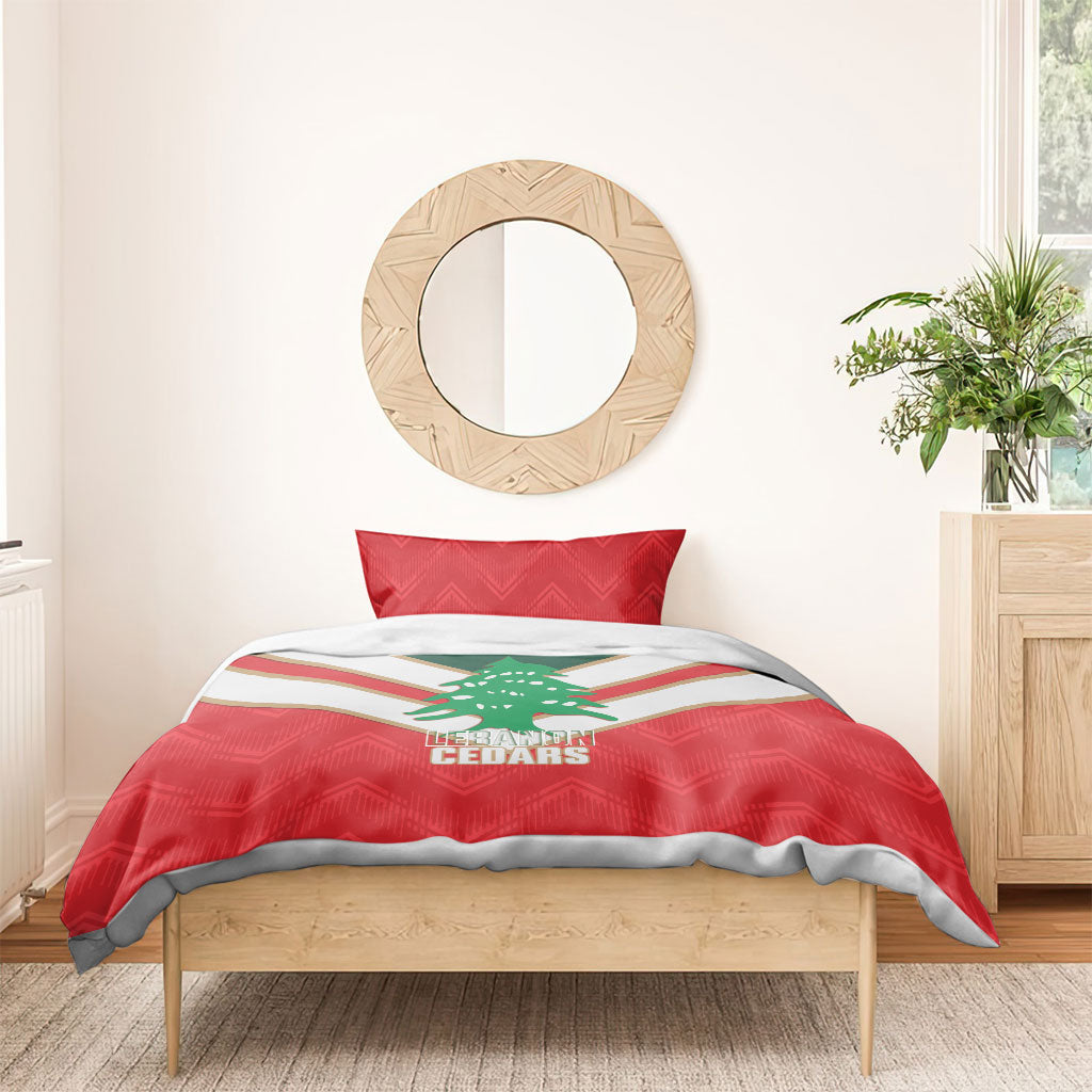 Rugby Lebanon Bedding Set 2026 Go Cedars