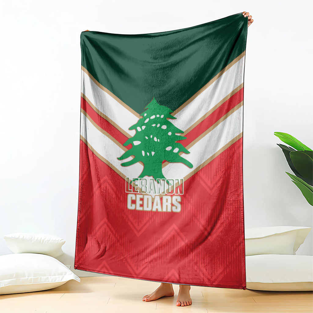 Rugby Lebanon Blanket 2026 Go Cedars
