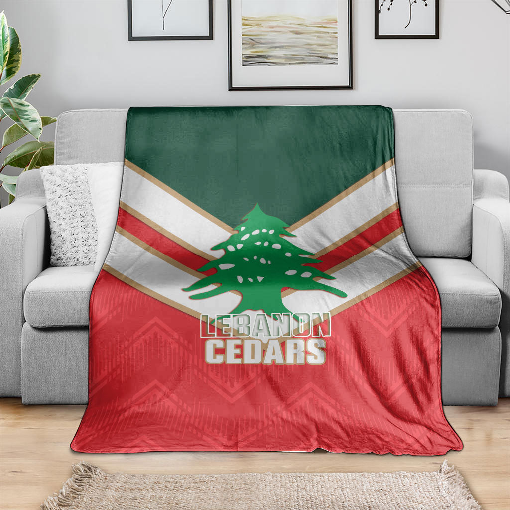 Rugby Lebanon Blanket 2026 Go Cedars