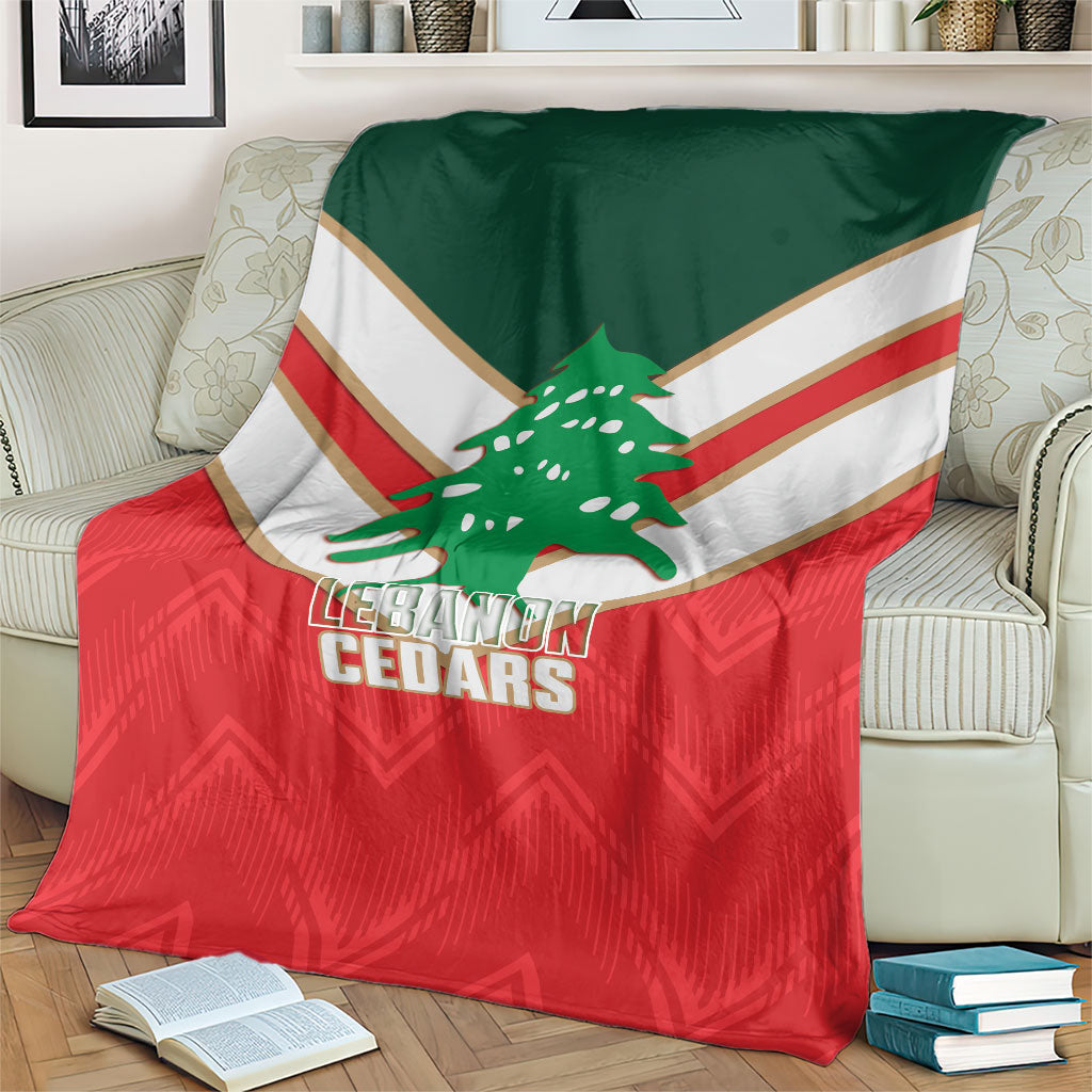 Rugby Lebanon Blanket 2026 Go Cedars