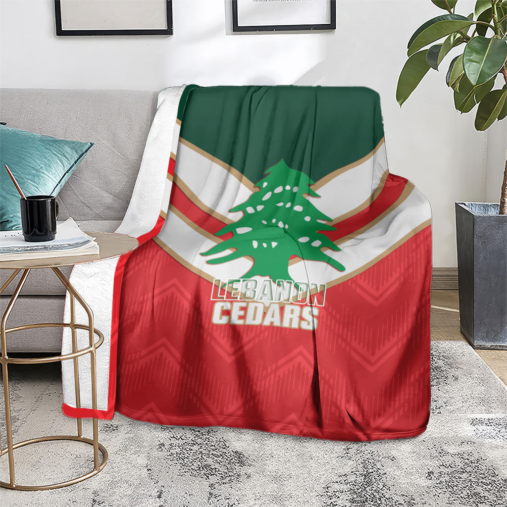 Rugby Lebanon Blanket 2026 Go Cedars