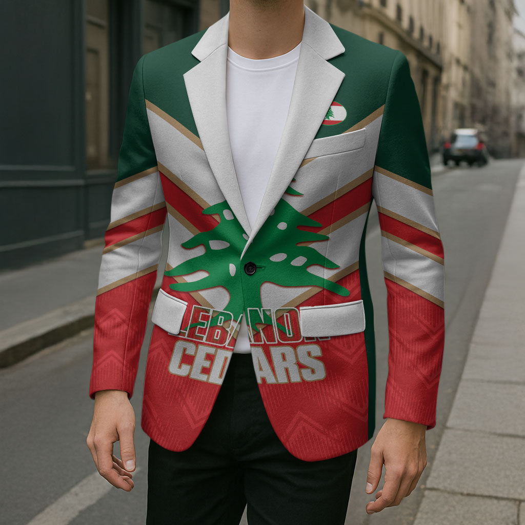 Custom Rugby Lebanon Blazer 2026 Go Cedars