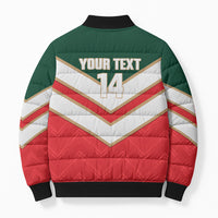 Custom Rugby Lebanon Bomber Puffer Jacket 2026 Go Cedars