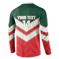 Custom Rugby Lebanon Button Sweatshirt 2026 Go Cedars