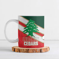 Custom Rugby Lebanon Ceramic Mug 2026 Go Cedars