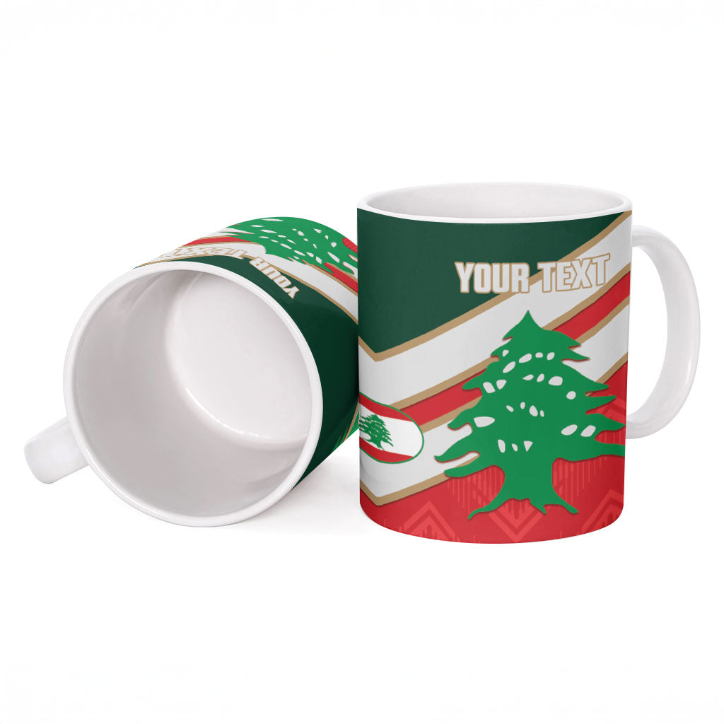 Custom Rugby Lebanon Ceramic Mug 2026 Go Cedars
