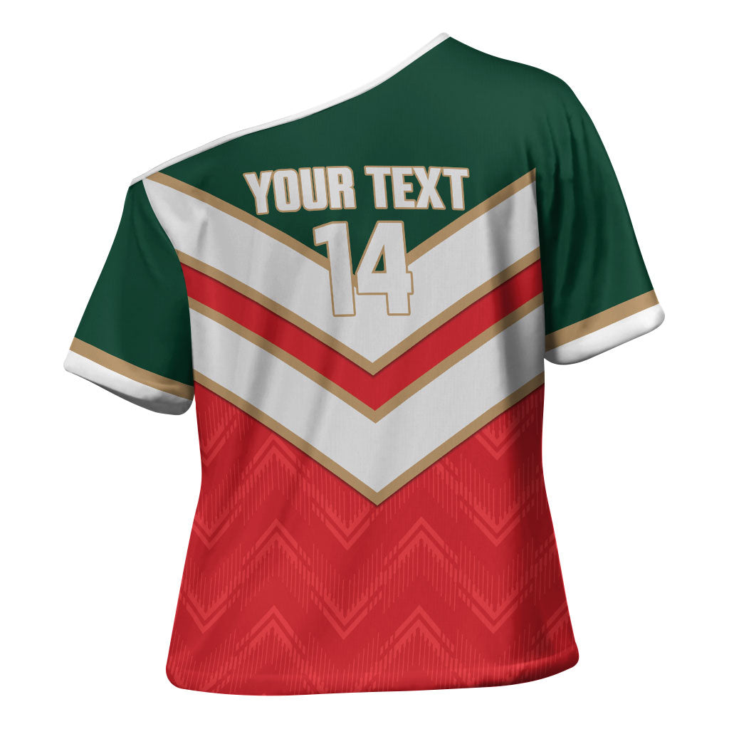 Custom Rugby Lebanon Cross Shoulder Shirt 2026 Go Cedars