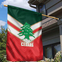 Rugby Lebanon Garden Flag 2026 Go Cedars