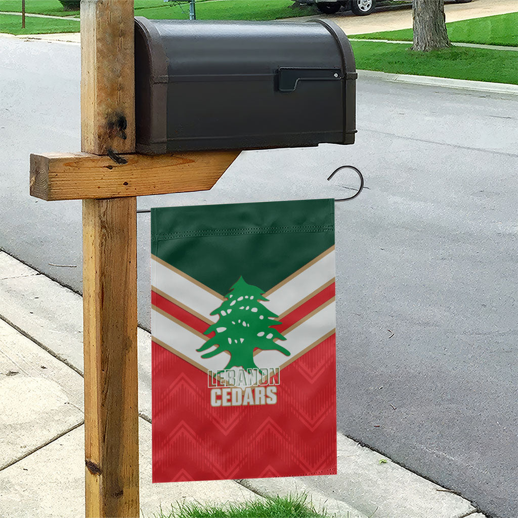 Rugby Lebanon Garden Flag 2026 Go Cedars
