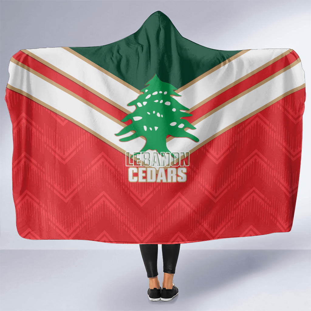 Rugby Lebanon Hooded Blanket 2026 Go Cedars