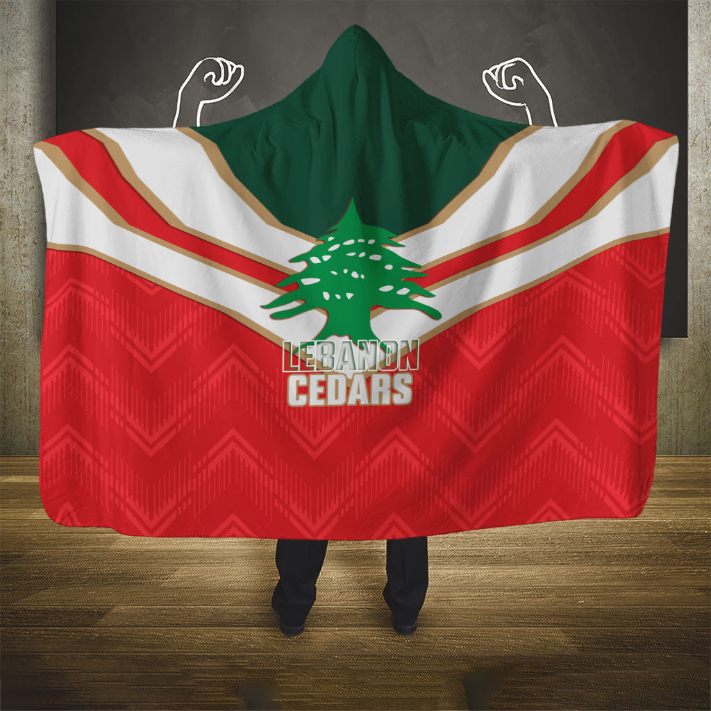 Rugby Lebanon Hooded Blanket 2026 Go Cedars
