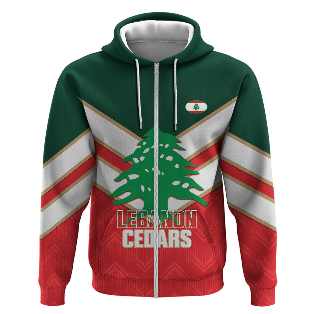 Custom Rugby Lebanon Hoodie 2026 Go Cedars