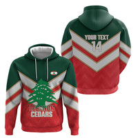 Custom Rugby Lebanon Hoodie 2026 Go Cedars