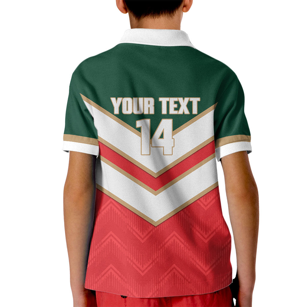 Custom Rugby Lebanon Kid Polo Shirt 2026 Go Cedars