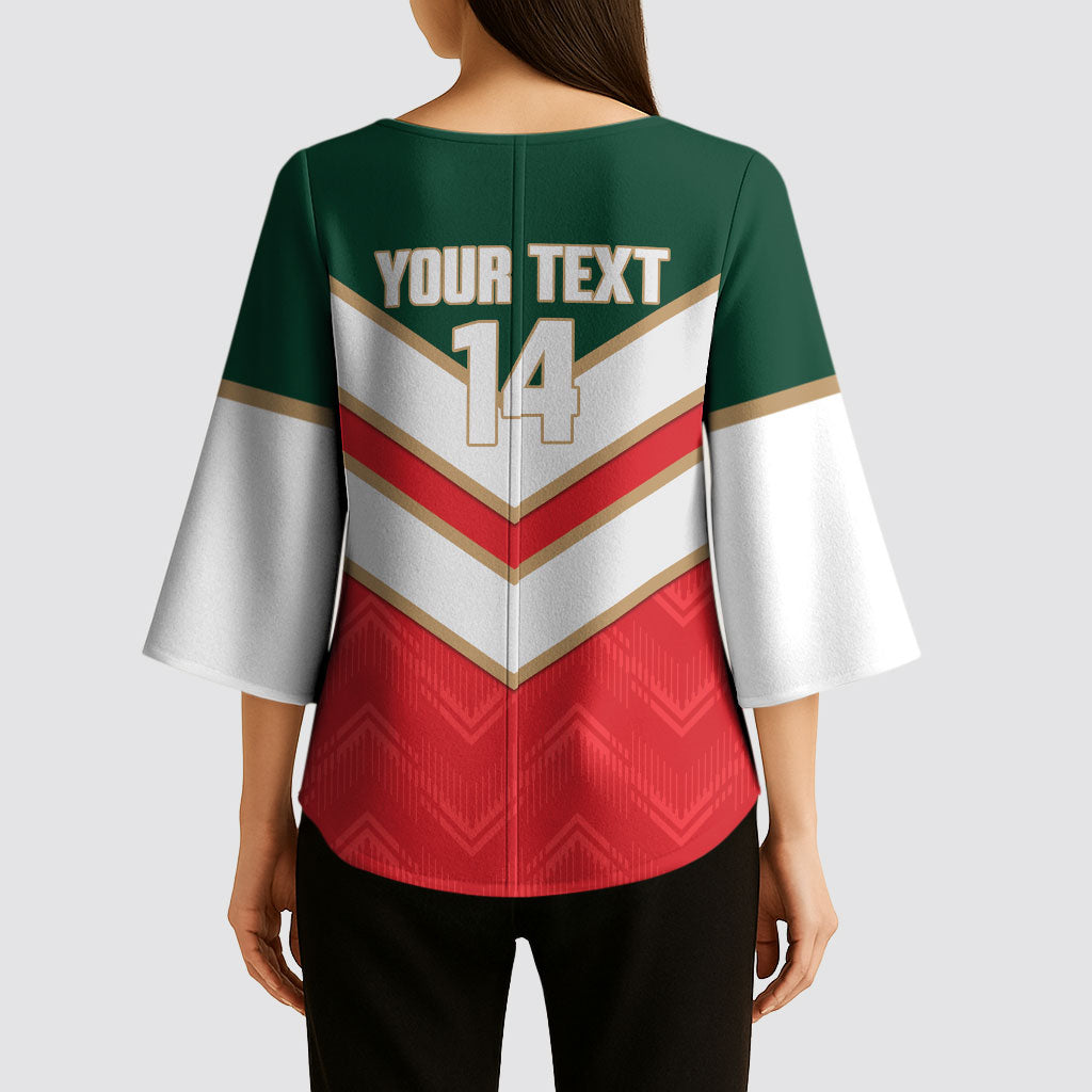 Custom Rugby Lebanon Kimono Sleeve Blouse 2026 Go Cedars