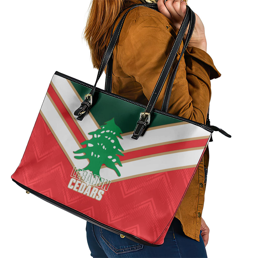 Rugby Lebanon Leather Tote Bag 2026 Go Cedars