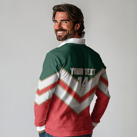 Custom Rugby Lebanon Long Sleeve Polo Shirt 2026 Go Cedars