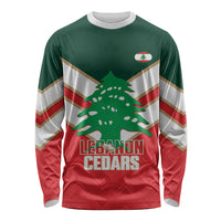 Custom Rugby Lebanon Long Sleeve Shirt 2026 Go Cedars