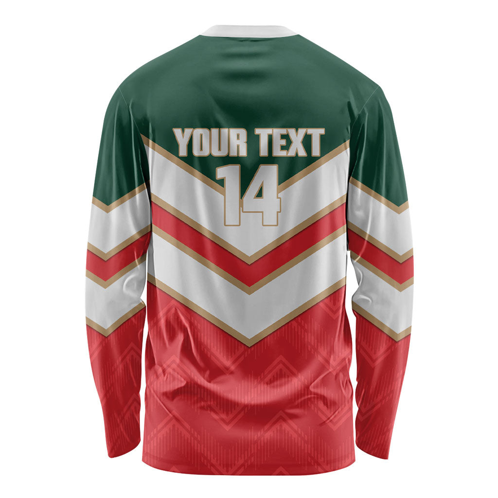Custom Rugby Lebanon Long Sleeve Shirt 2026 Go Cedars