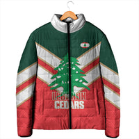 Custom Rugby Lebanon Padded Jacket 2026 Go Cedars