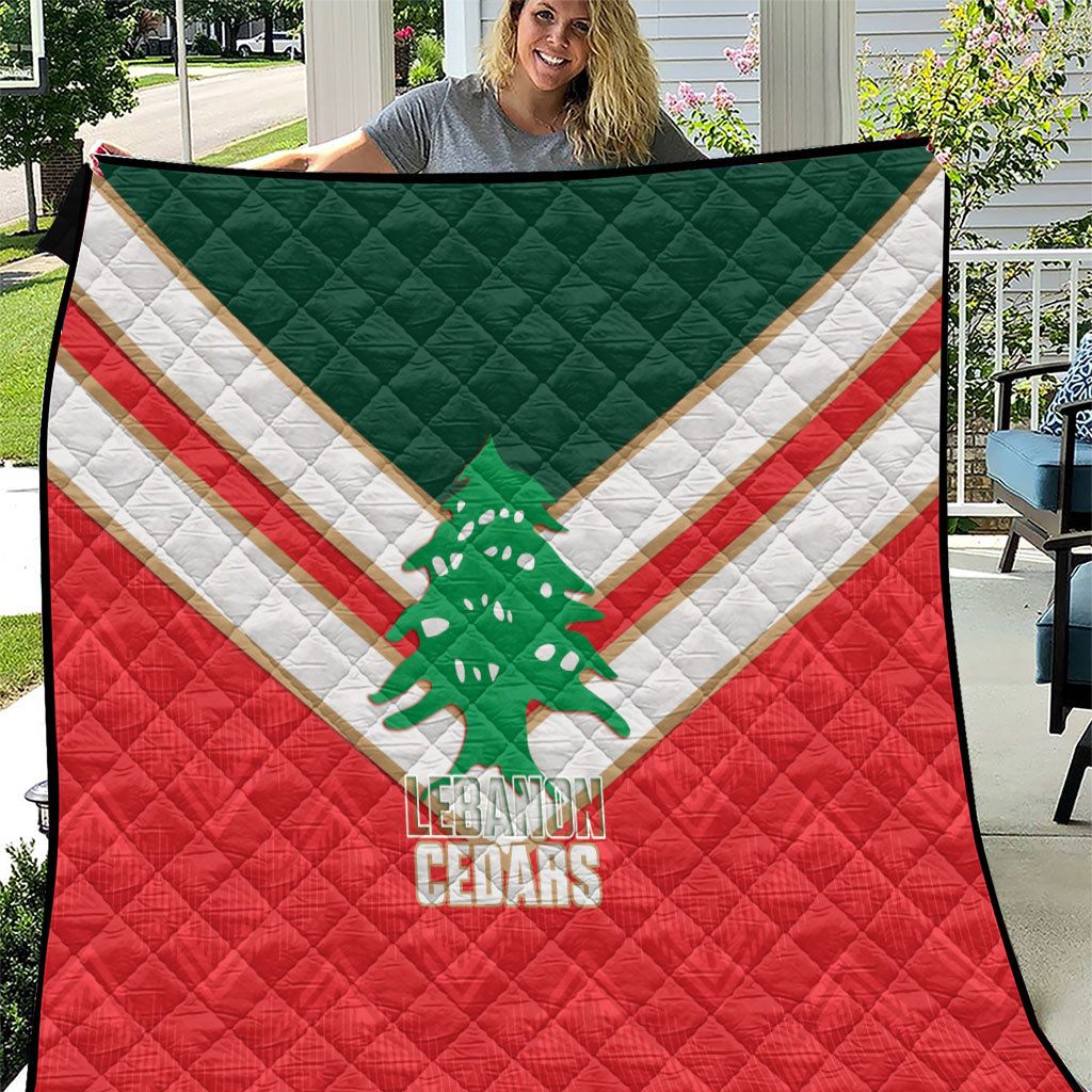 Rugby Lebanon Quilt 2026 Go Cedars
