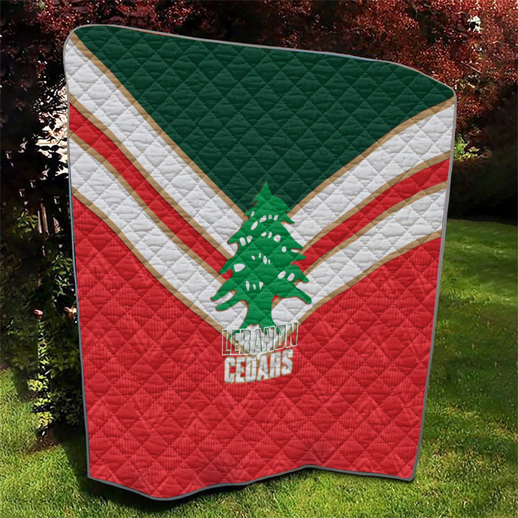 Rugby Lebanon Quilt 2026 Go Cedars
